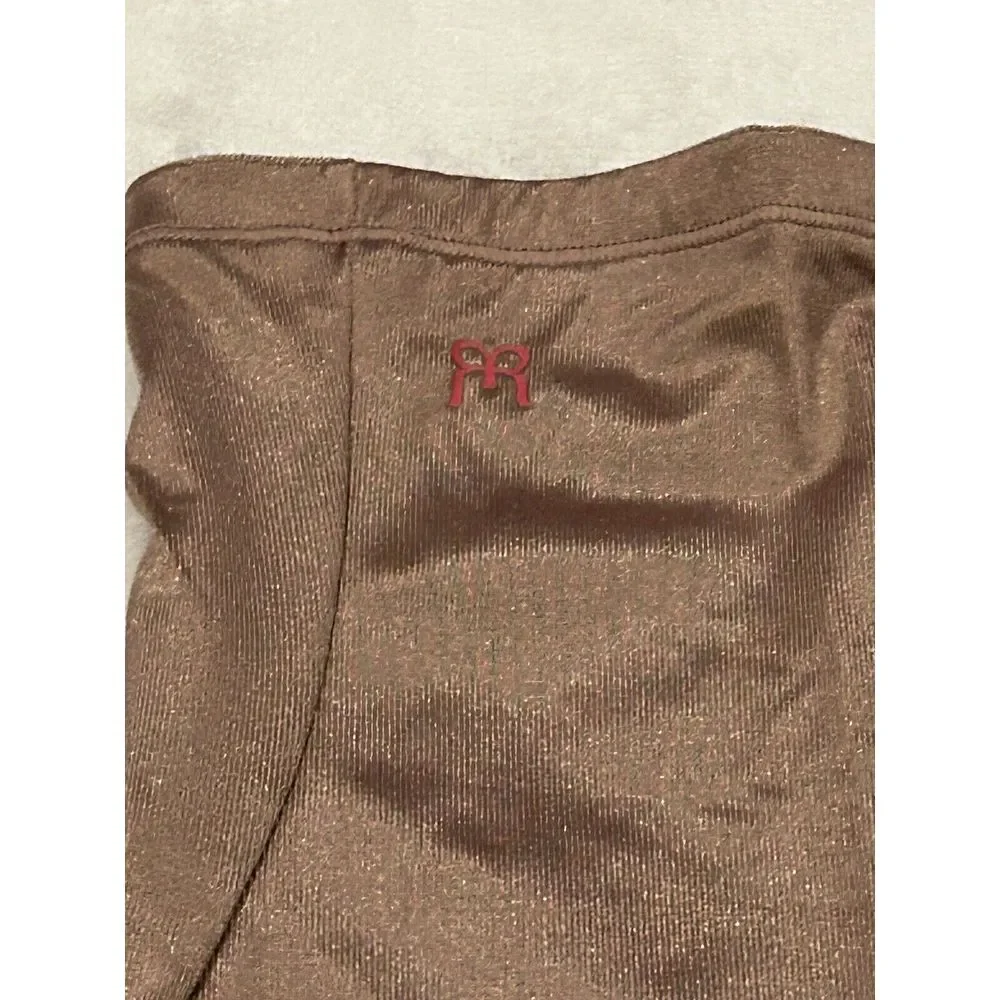 RUBY RIBBON Size Small HIGH WAIST THIGH SLIMMER Shorts Style‎ 4019 (Sand )